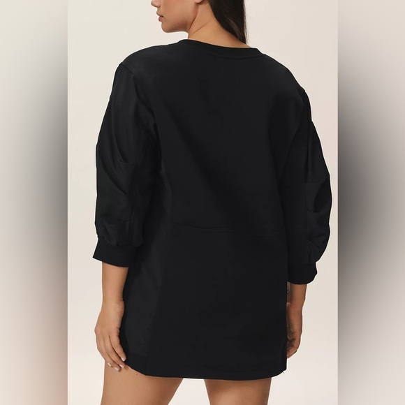 NWT! Daily Practice by Anthropologie Long-Sleeve Relaxed Mini Dress 🎾🍓🛼 - Picture 7 of 10